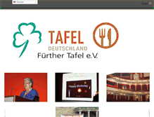 Tablet Screenshot of fuerther-tafel.de